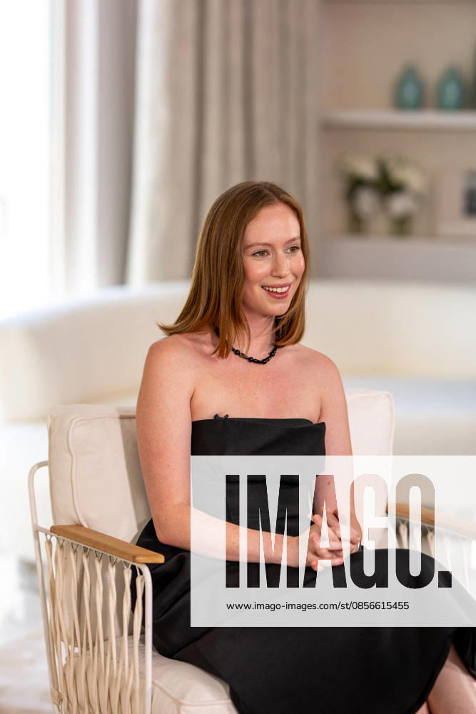 Cannes - Hannah Einbinder at Kering Talk AAR Actress and Comedian Hannah Einbinder participates in Kering Talk at Carlton hotel, as part of the 79th Cannes Film Festival in Cannes, France, on May 14, 2026. Photo by Ammar Abd Rabbo ABACAPRESS.COM Cannes France