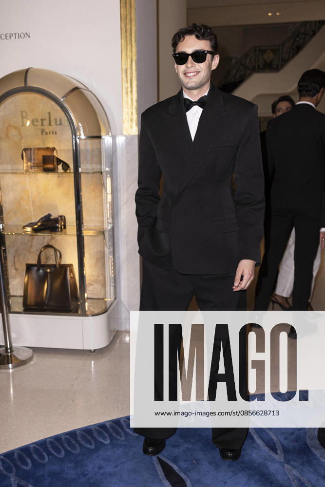 Cannes Enzo Paper exits Martinez MP Cannes, France- May 14: Enzo Paper leaves Hotel Martinez after attending Chopard gala during 79th Festival of Cannes, on May 14, 2026 in Cannes, France. Photo by Marco Piovanotto ABACAPRESS:COM Cannes France