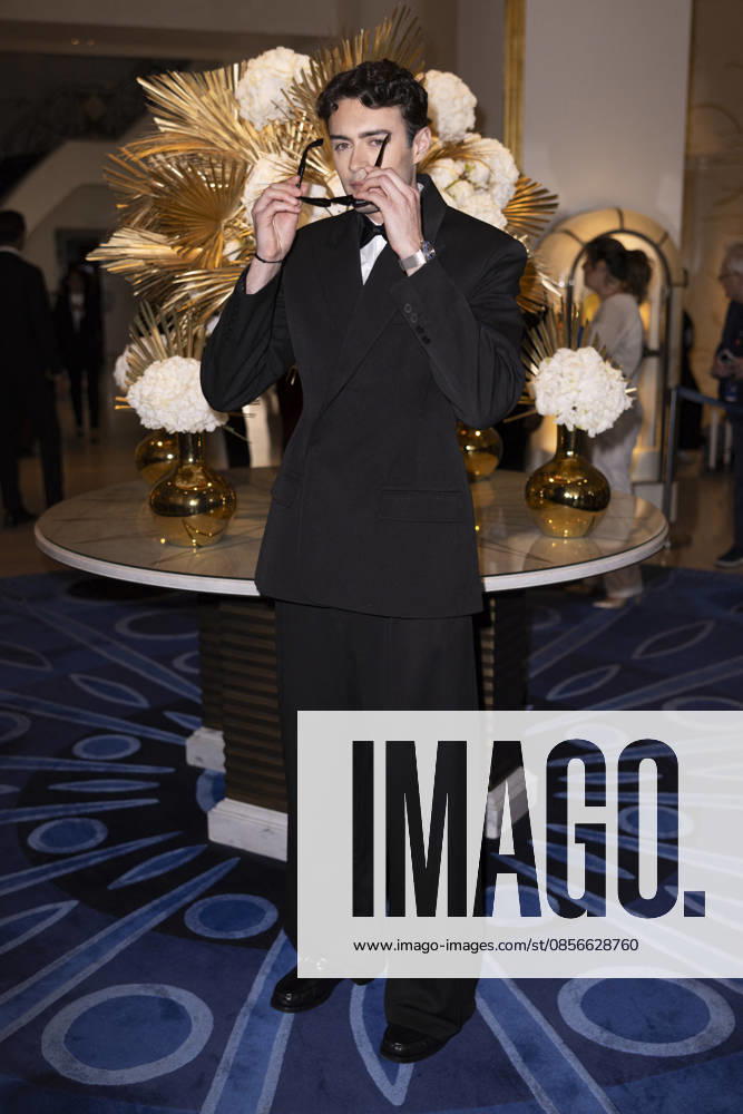 Cannes Enzo Paper exits Martinez MP Cannes, France- May 14: Enzo Paper leaves Hotel Martinez after attending Chopard gala during 79th Festival of Cannes, on May 14, 2026 in Cannes, France. Photo by Marco Piovanotto ABACAPRESS:COM Cannes France