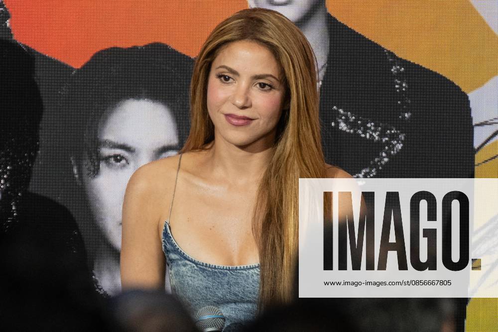 Shakira attends announcement that Madonna, Shakira and BTS will highlight 2026 FIFA World Cup Final halftime show at Spring Studios in New York, NY, USA on May 14, 2026. Bronx USA - ZUMAr339 20260514_znp_r339_009