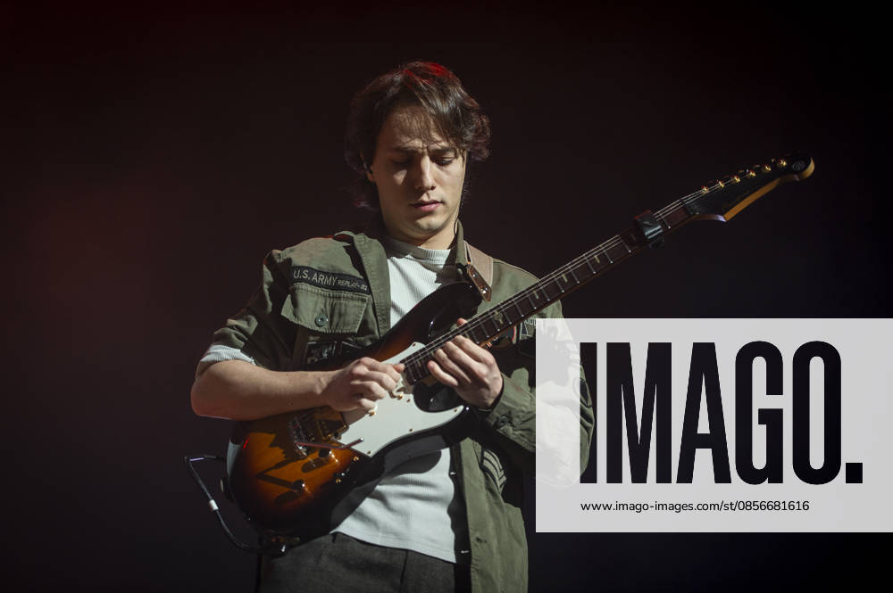 Matteo Mancuso at Islington Assembly Hall 14 05 2026 Matteo Mancuso performs live on stage at Islington Assembly Hall in London on 14th May 2026. Matteo Mancuso guitars, Riccardo Oliva bass, Gianluca Pellerito drums., Credit:Zoran Veselinovic Avalon UK, London, Islington Assembly Hall