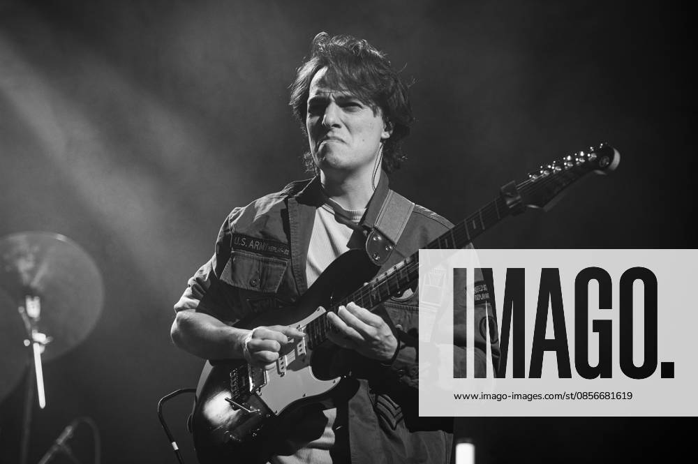 Matteo Mancuso at Islington Assembly Hall 14 05 2026 Matteo Mancuso performs live on stage at Islington Assembly Hall in London on 14th May 2026. Image converted to black and white. Matteo Mancuso guitars, Riccardo Oliva bass, Gianluca Pellerito drums., Credit:Zoran Veselinovic Avalon UK, London, Islington Assembly Hall