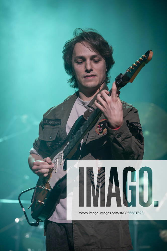 Matteo Mancuso at Islington Assembly Hall 14 05 2026 Matteo Mancuso performs live on stage at Islington Assembly Hall in London on 14th May 2026. Matteo Mancuso guitars, Riccardo Oliva bass, Gianluca Pellerito drums., Credit:Zoran Veselinovic Avalon UK, London, Islington Assembly Hall