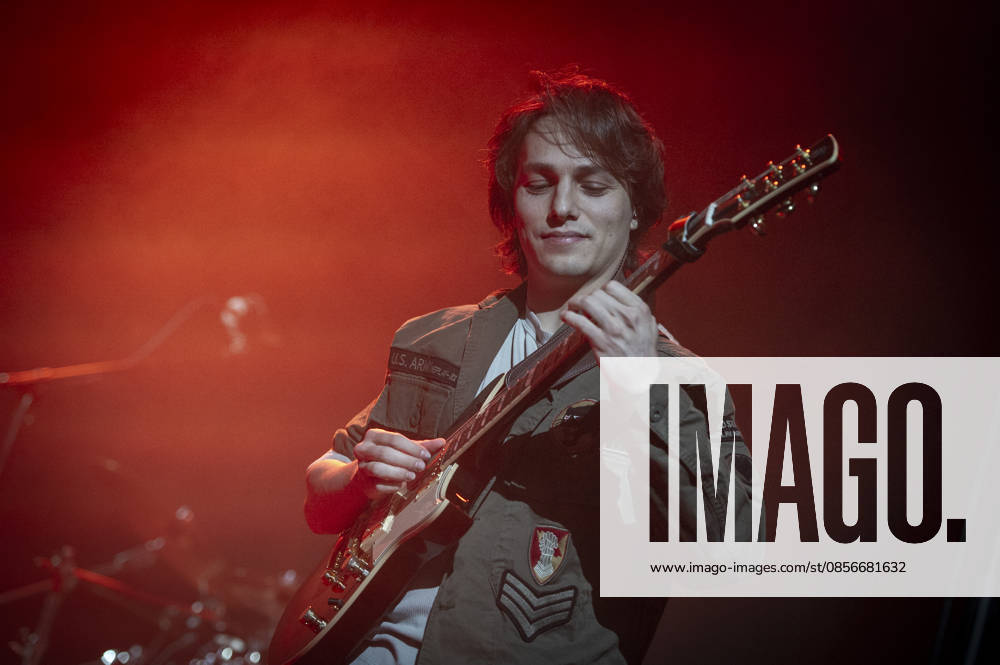 Matteo Mancuso at Islington Assembly Hall 14 05 2026 Matteo Mancuso performs live on stage at Islington Assembly Hall in London on 14th May 2026. Matteo Mancuso guitars, Riccardo Oliva bass, Gianluca Pellerito drums., Credit:Zoran Veselinovic Avalon UK, London, Islington Assembly Hall