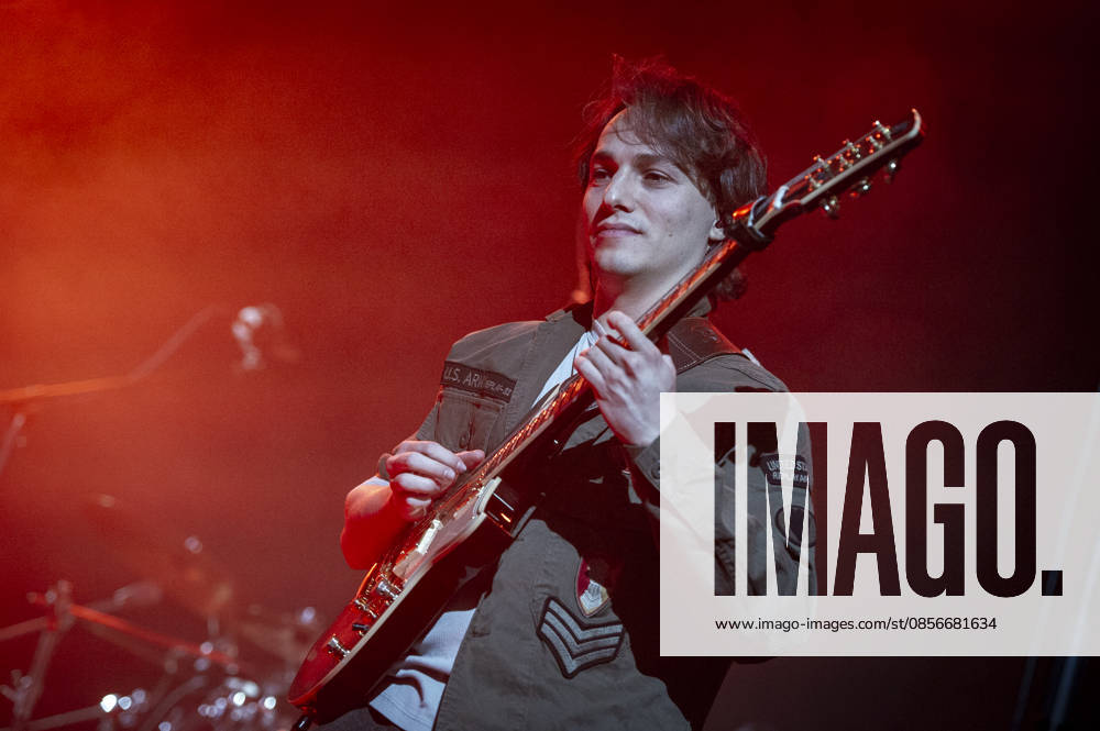 Matteo Mancuso at Islington Assembly Hall 14 05 2026 Matteo Mancuso performs live on stage at Islington Assembly Hall in London on 14th May 2026. Matteo Mancuso guitars, Riccardo Oliva bass, Gianluca Pellerito drums., Credit:Zoran Veselinovic Avalon UK, London, Islington Assembly Hall