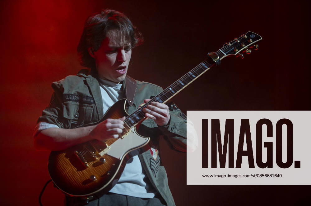 Matteo Mancuso at Islington Assembly Hall 14 05 2026 Matteo Mancuso performs live on stage at Islington Assembly Hall in London on 14th May 2026. Matteo Mancuso guitars, Riccardo Oliva bass, Gianluca Pellerito drums., Credit:Zoran Veselinovic Avalon UK, London, Islington Assembly Hall