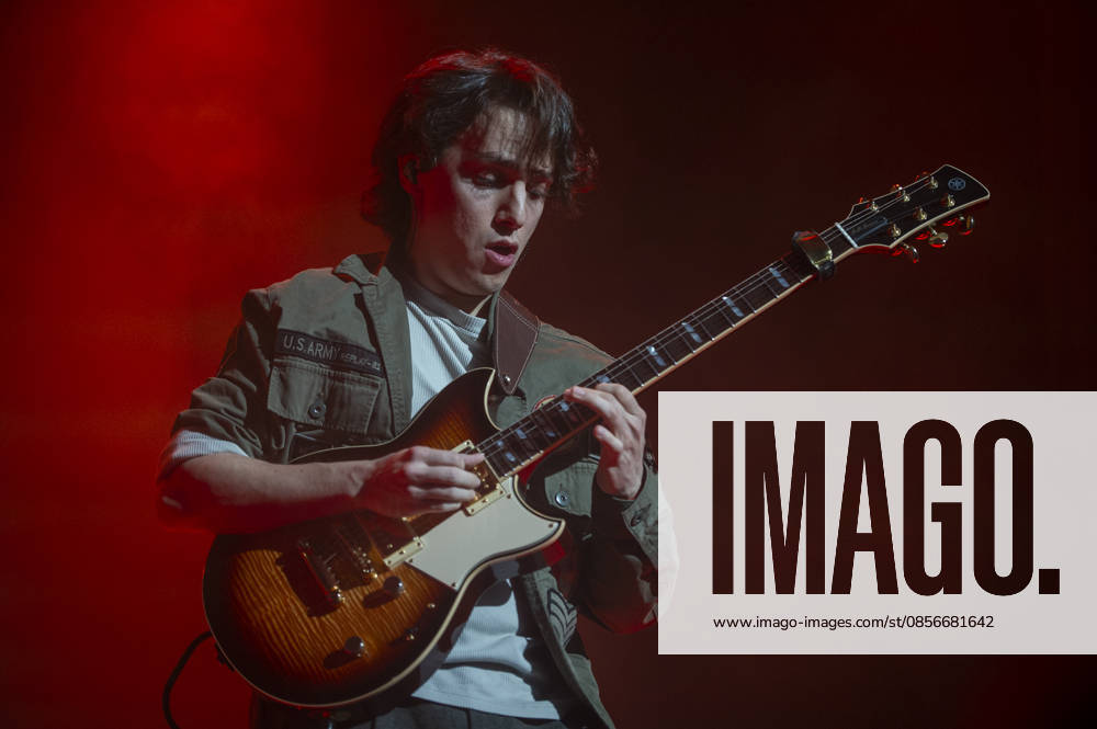 Matteo Mancuso at Islington Assembly Hall 14 05 2026 Matteo Mancuso performs live on stage at Islington Assembly Hall in London on 14th May 2026. Matteo Mancuso guitars, Riccardo Oliva bass, Gianluca Pellerito drums., Credit:Zoran Veselinovic Avalon UK, London, Islington Assembly Hall