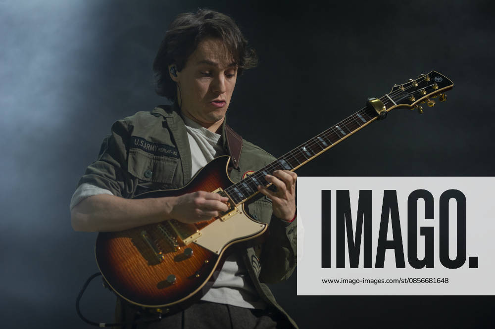 Matteo Mancuso at Islington Assembly Hall 14 05 2026 Matteo Mancuso performs live on stage at Islington Assembly Hall in London on 14th May 2026. Matteo Mancuso guitars, Riccardo Oliva bass, Gianluca Pellerito drums., Credit:Zoran Veselinovic Avalon UK, London, Islington Assembly Hall
