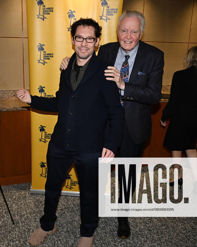 DIRECTOR BRYAN SINGER Aand American actor JON VOIGHT attend the 20th Annual Los Angeles Jewish Film Festival Special Screening of Monument West Los Angeles USA - ZUMAb173 20260514_aap_b173_029