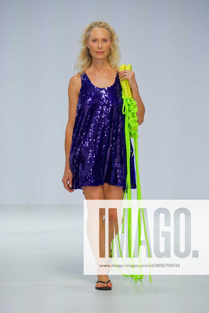 Australian Fashion Week 2026 - Runway - Gary Bigeni A model walks the runway during the Gary Bigeni show at Australian Fashion Week 2026 at the Museum of Contemporary Art on May 15, 2026 in Sydney, Australia., Credit:IOIO IMAGES IOIO Avalon Australia, New South Wales, Sydney, Museum of Contemporary Art