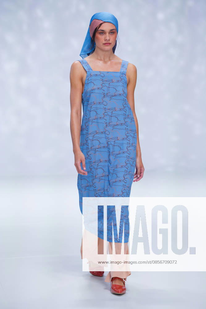 Australian Fashion Week 2026 - Runway - Ngali A model walks the runway during the Ngali Wander with Wonder Runway show at Australian Fashion Week 2026 at the Museum of Contemporary Art on May 15, 2026 in Sydney, Australia., Credit:IOIO IMAGES IOIO Avalon Australia, New South Wales, Sydney, Museum of Contemporary Art
