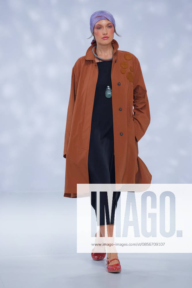 Australian Fashion Week 2026 - Runway - Ngali A model walks the runway during the Ngali Wander with Wonder Runway show at Australian Fashion Week 2026 at the Museum of Contemporary Art on May 15, 2026 in Sydney, Australia., Credit:IOIO IMAGES IOIO Avalon Australia, New South Wales, Sydney, Museum of Contemporary Art