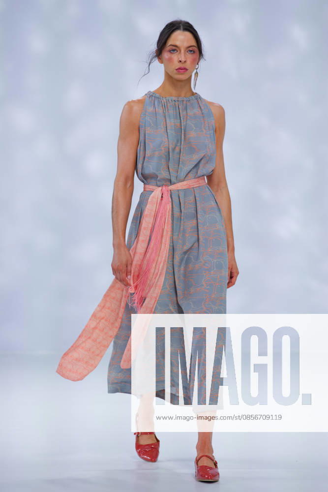 Australian Fashion Week 2026 - Runway - Ngali A model walks the runway during the Ngali Wander with Wonder Runway show at Australian Fashion Week 2026 at the Museum of Contemporary Art on May 15, 2026 in Sydney, Australia., Credit:IOIO IMAGES IOIO Avalon Australia, New South Wales, Sydney, Museum of Contemporary Art