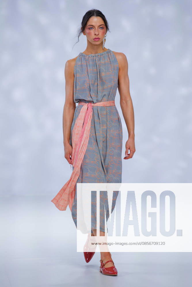 Australian Fashion Week 2026 - Runway - Ngali A model walks the runway during the Ngali Wander with Wonder Runway show at Australian Fashion Week 2026 at the Museum of Contemporary Art on May 15, 2026 in Sydney, Australia., Credit:IOIO IMAGES IOIO Avalon Australia, New South Wales, Sydney, Museum of Contemporary Art