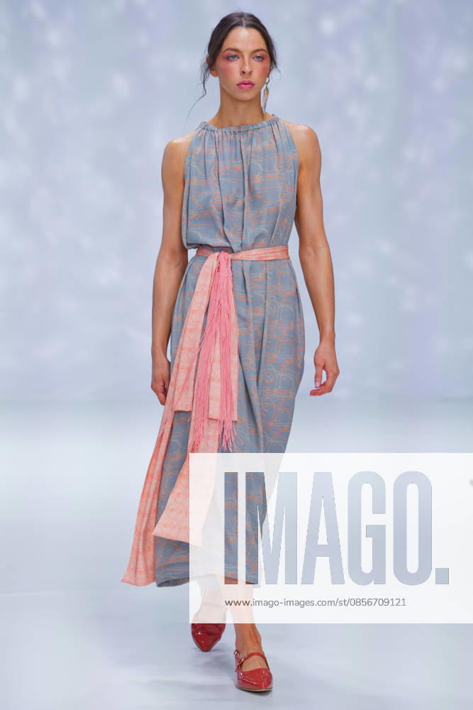 Australian Fashion Week 2026 - Runway - Ngali A model walks the runway during the Ngali Wander with Wonder Runway show at Australian Fashion Week 2026 at the Museum of Contemporary Art on May 15, 2026 in Sydney, Australia., Credit:IOIO IMAGES IOIO Avalon Australia, New South Wales, Sydney, Museum of Contemporary Art