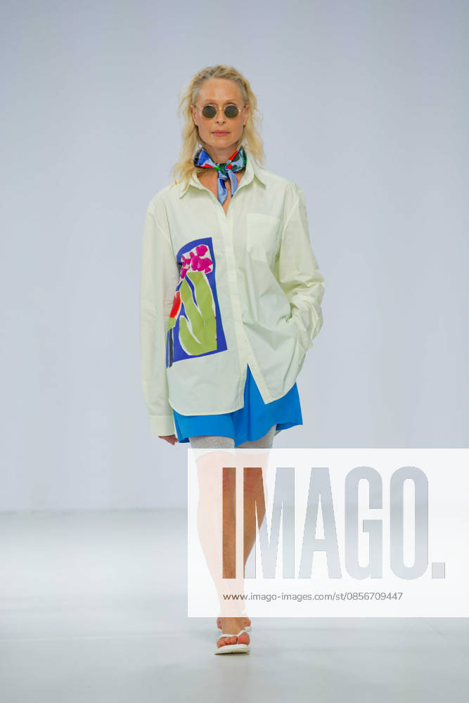 Australian Fashion Week 2026 - Runway - Gary Bigeni A model walks the runway during the Gary Bigeni show at Australian Fashion Week 2026 at the Museum of Contemporary Art on May 15, 2026 in Sydney, Australia., Credit:IOIO IMAGES IOIO Avalon Australia, New South Wales, Sydney, Museum of Contemporary Art
