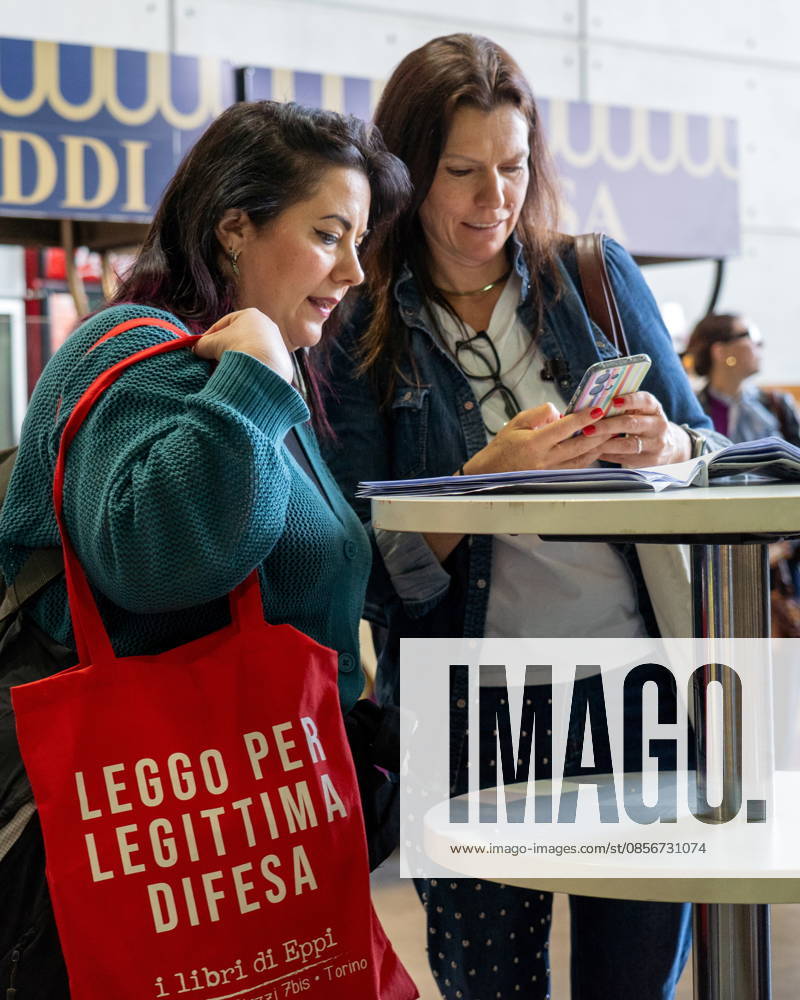 Some moments from the second day of the International Book Fair. Turin, May 15, 2026 Turin Italy - ZUMAa289 20260515_zia_a289_002