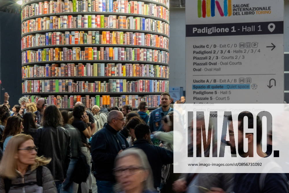 Some moments from the second day of the International Book Fair. Turin, May 15, 2026 Turin Italy - ZUMAa289 20260515_zia_a289_006