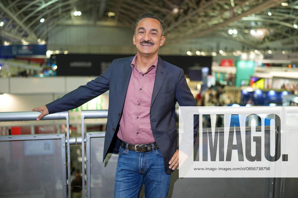 IPA84723894 - Turin. Second day of the 18th edition of the Turin International Book Fair entitled The World Saved by Kids. The fair will be open from May 14 to 18, 2026 at Lingotto Fiere Pictured: Nicola Savino