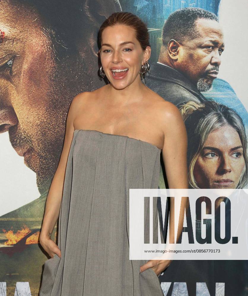 Actor SIENNA MILLER seen during the red carpet arrivals for Amazon MGM Studios Tom Clancy s Jack Ryan - Ghost War World Premiere held at Regal Times Square. New York USA - ZUMAk03_ 20260515_zaf_k03_133