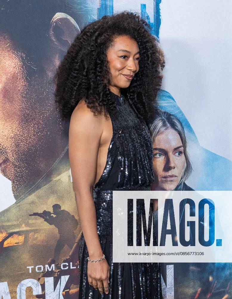 New York, NY, May 15, 2026: Betty Gabriel attends World Premiere of Amazon MGM Studios Tom Clancy s Jack Ryan: Ghost War at Regal Times Square Bronx USA - ZUMAr339 20260515_znp_r339_012