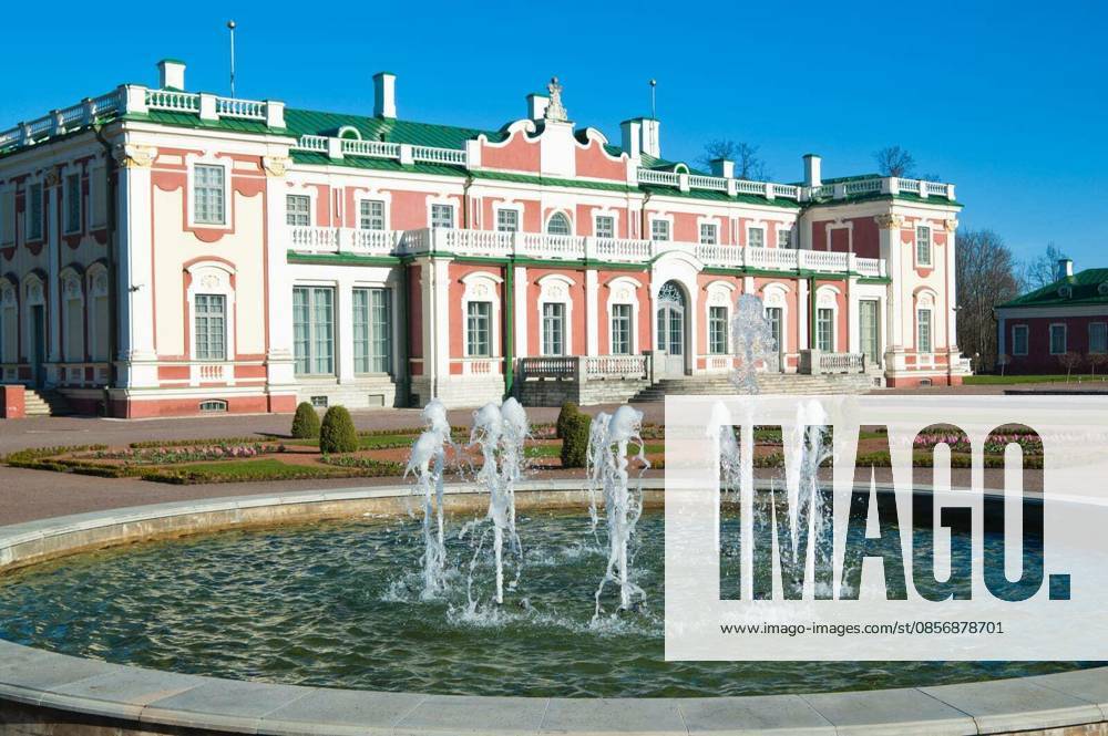 Gardens of Kadriorg Palace in Tallinn, Estonia