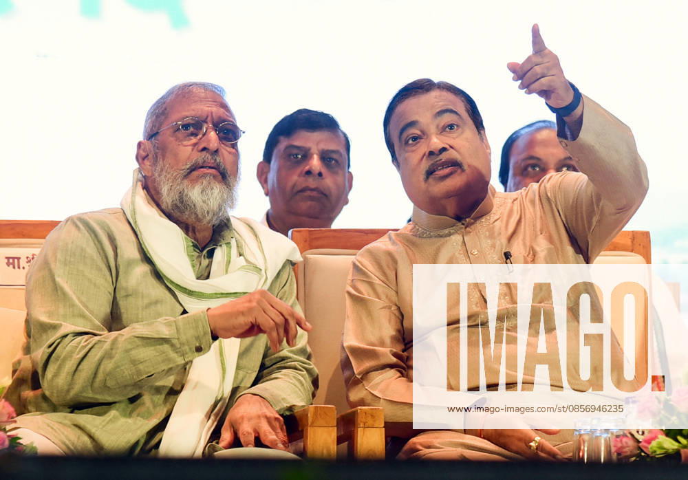 Union Minister Nitin Gadkari with actor Nana Patekar during Jalkranti (water-revolution) conference to celebrate the silver jubilee of Poorti Sinchan Samruddhi Kalyankari Sanstha Nagpur, May 18 (ANI): Union Minister Nitin Gadkari with actor Nana Patekar during Jalkranti (water-revolution) conference to celebrate the silver jubilee of Poorti Sinchan Samruddhi Kalyankari Sanstha, in Nagpur on Monday. Nagpur Maharashtra India