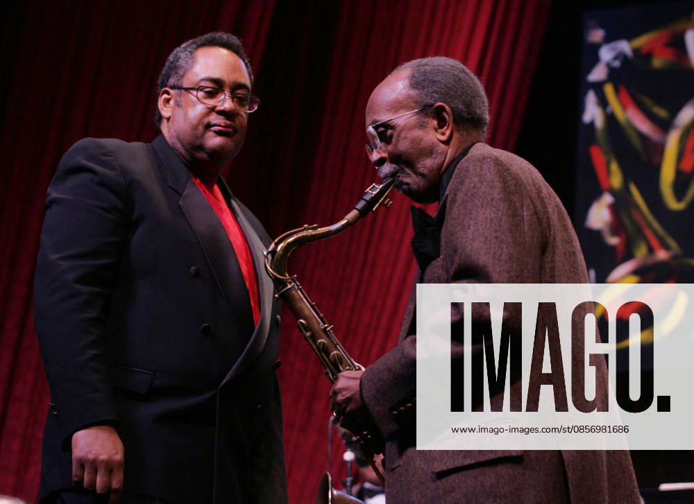 2006 NEA Jazz Masters Awards Jan 13, 2006; New York, NY, USA; JON FADDIS (L) and saxophonist JIMMY HEATH (R) perform at the 2006 NEA (National Endowment for the Arts) Jazz Master Awards held in conjunction with the 33rd Annual IAJE (International Association for Jazz Education) International Conference held at New York Hilton Hotel. Mandatory Credit: Photo by Nancy Kaszerman ZUMA Press. ( ) Copyright 2006 by Nancy Kaszerman New York NY USA