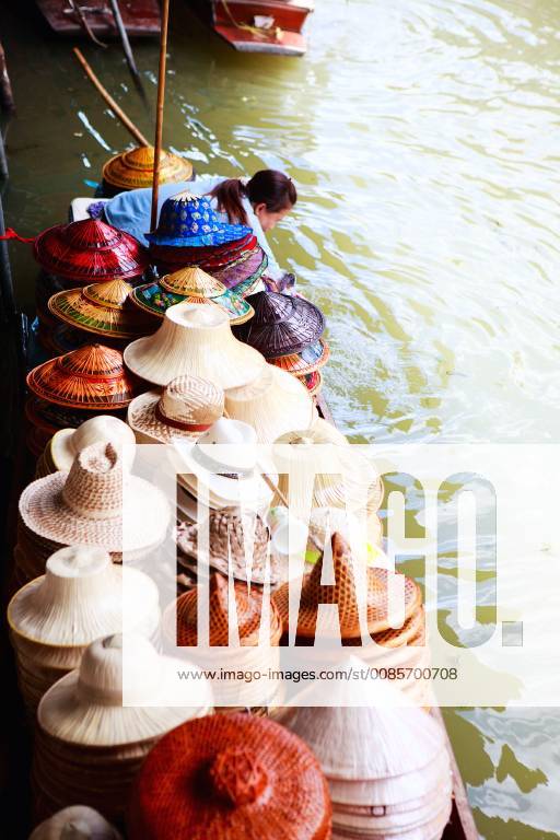 Asia Thailand Floating Market Damnoen Saduak McPSHA McPSHA