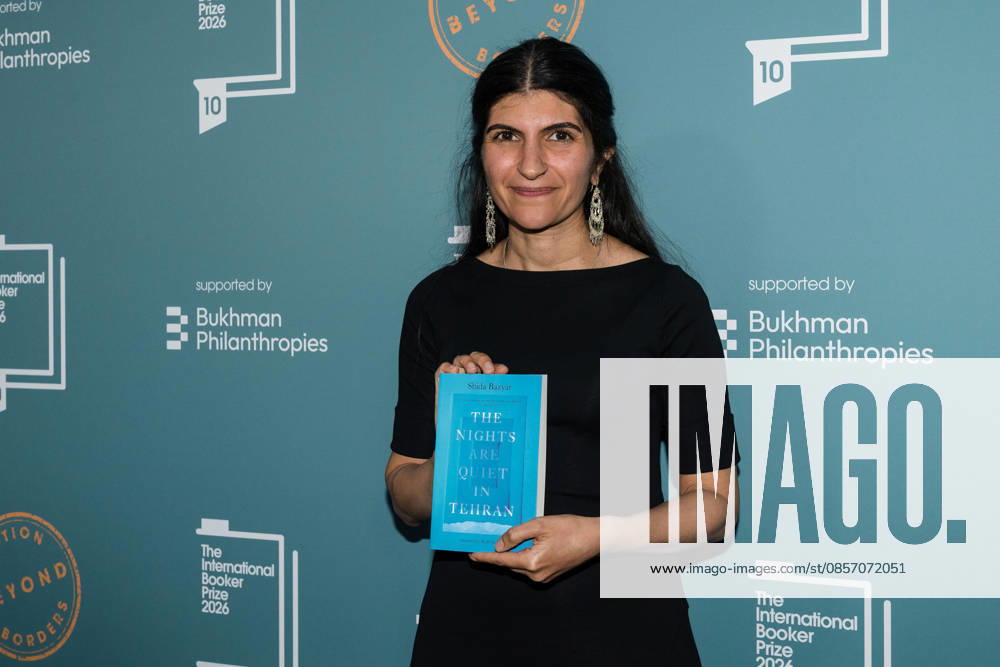 International Booker Prize 2026 Award Ceremony in London LONDON, UNITED KINGDOM - MAY 19: Author Shida Bazyar poses with the book titled ‘The Nights Are Quiet in Tehran’ during the official winners’ ceremony of the International Booker Prize 2026 at Tate Modern in London, United Kingdom on May 19, 2026. The International Booker Prize is awarded annually for the finest single work of fiction from around the world which has been translated into English and published in the UK and Ireland. Wiktor Szymanowicz Anadolu London United Kingdom. Editorial use only. Please get in touch for any other usage.