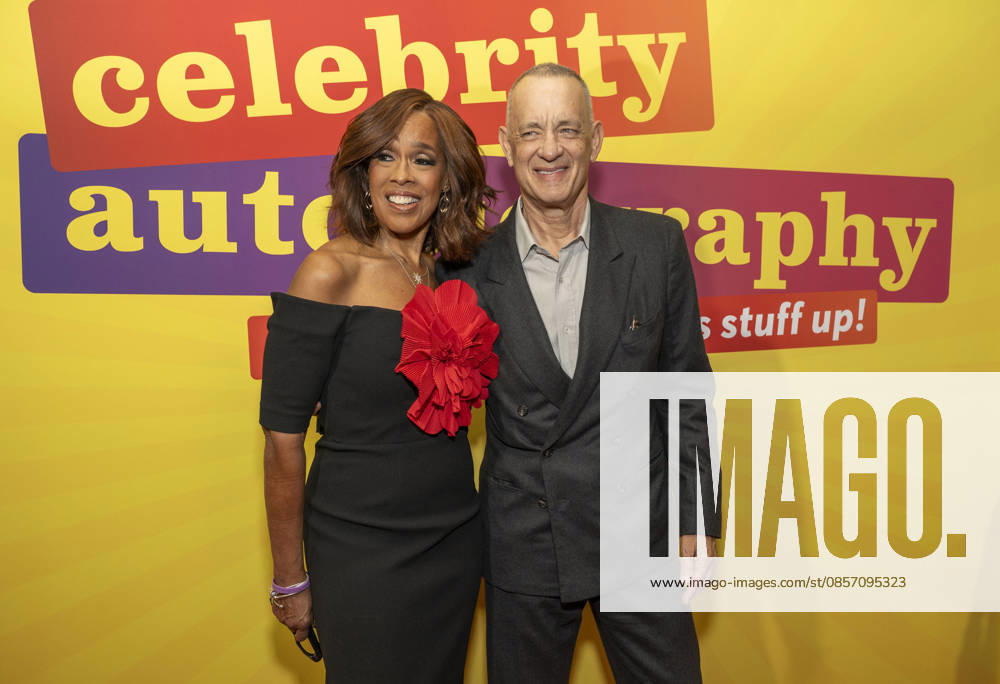 Gayle King and Tom Hanks attend Broadway Opening Night of Celebrity Autobiography . Held at Shubert Theatre in New York. Zuma Press May 18, 2026. New York United States - ZUMAp281 20260518_zea_p281_233