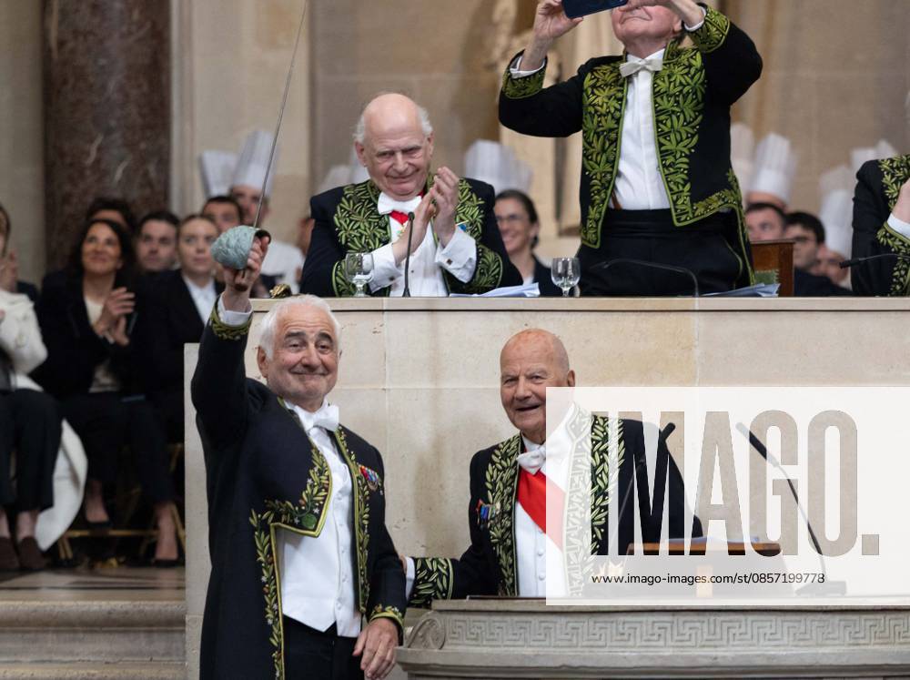 Guy Savoy, Marc Ladreit de Lacharrière Multi-star French chef Guy Savoy has just been officially installed as a member of the Académie des Beaux Arts A ceremony that took place under the dome of the Institut de France, in Paris, France, on May 20, 2026 This is the first time a chef has joined the prestigious institution Julien Sarkissian Bestimage French chef Guy Savoy during his investiture ceremony at the Académie des Beaux Arts in Paris, France, on May 20, 2026 Paris France