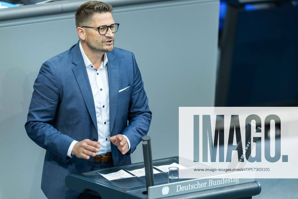 81 Session of the German Bundestag on 22 05 2026 in the plenary chamber of the Reichstag building in Berlin Rene Springer MdB Alternative for Germany AfD