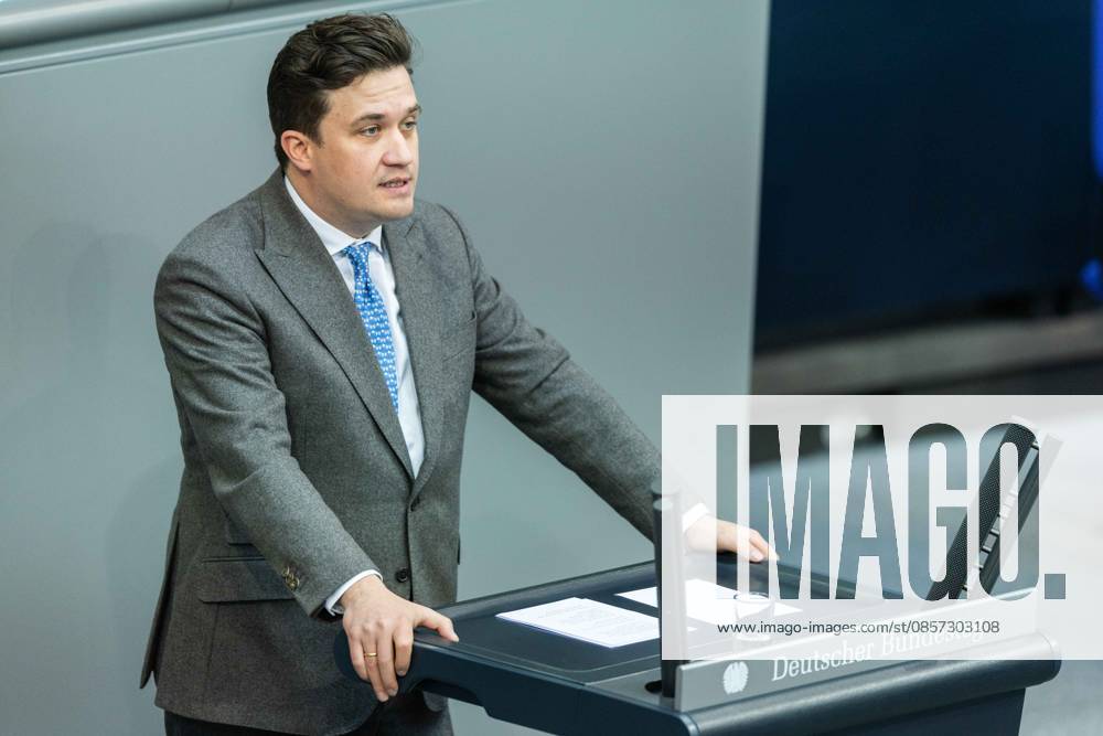 81 Session of the German Bundestag on 22 05 2026 in the plenary chamber of the Reichstag building in Berlin Lukas Krieger MdB Christian Democratic Union CDU