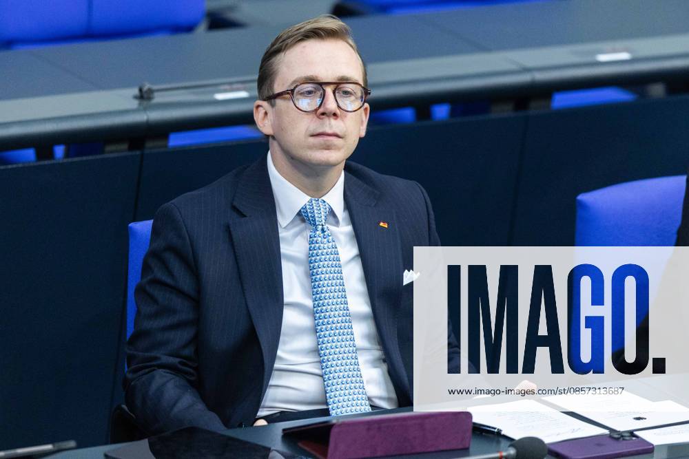 81 Session of the German Bundestag on 22 05 2026 in the plenary chamber of the Reichstag building in Berlin Philipp Amthor Minister of State to the Federal Minister for Digitization and State Modernization