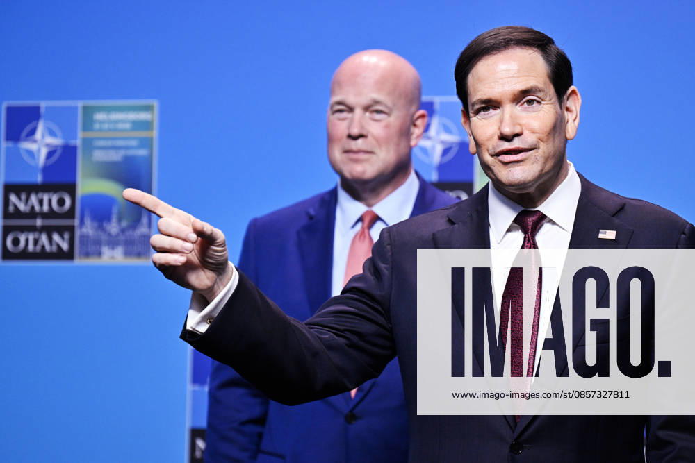 US Secretary of State Marco Rubio meets the press after the NATO Foreign Ministers meeting on Friday at Sea U in Helsingborg, Sweden on may 22, 2026 HELSINGBORG SWEDEN