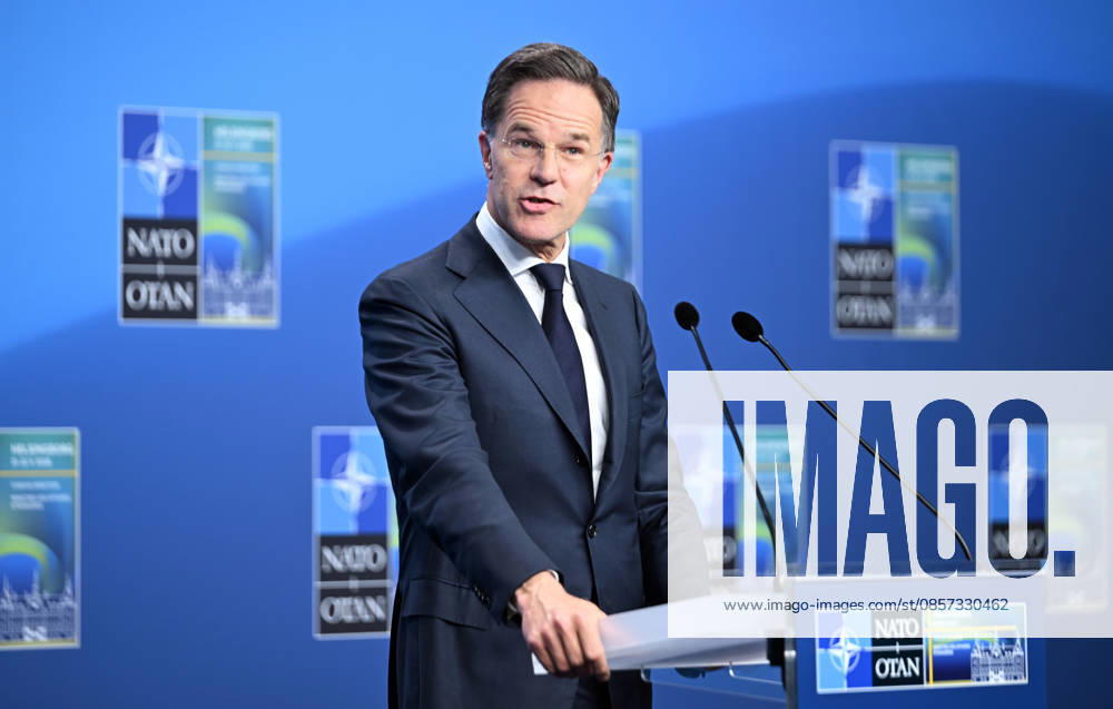 NATO Secretary General Mark Rutte HELSINGBORG, SWEDEN - MAY 22: NATO Secretary General Mark Rutte holds a press conference at the conclusion of the NATO Foreign Ministers Meeting in Helsingborg, Sweden, on May 22, 2026. Dursun Aydemir Anadolu Helsingborg Sweden. Editorial use only. Please get in touch for any other usage.