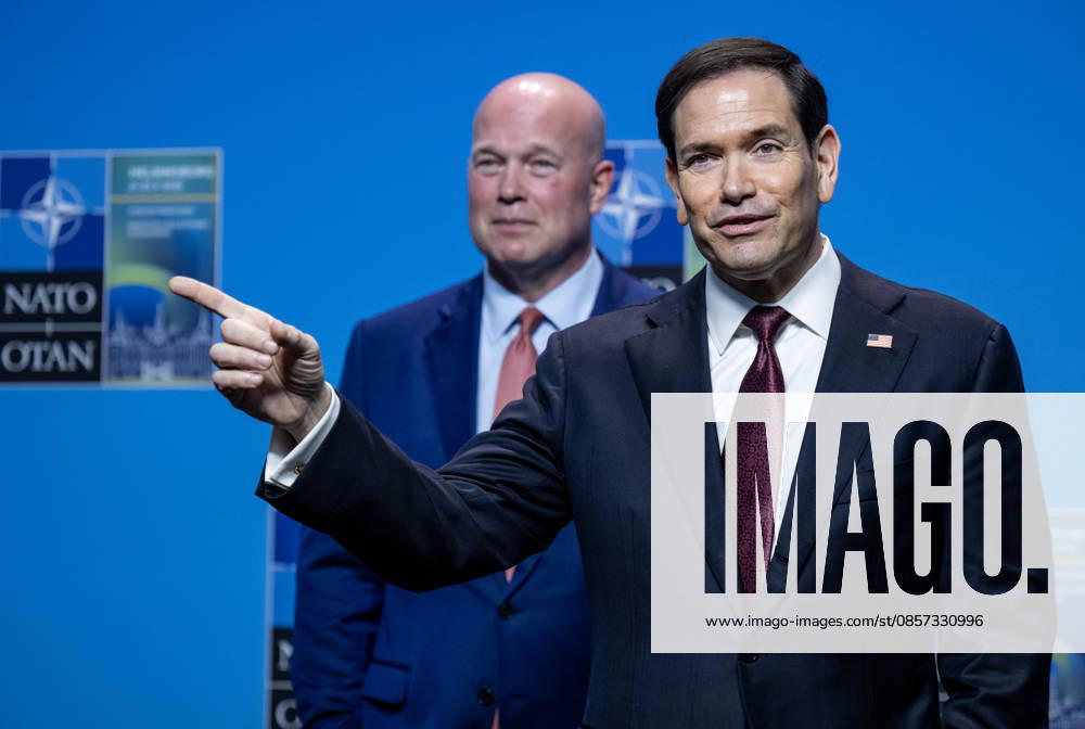 US Secretary of State Marco Rubio meets the press after the NATO Foreign Ministers meeting on Friday at Sea U in Helsingborg, Sweden on may 22, 2026 HELSINGBORG SWEDEN