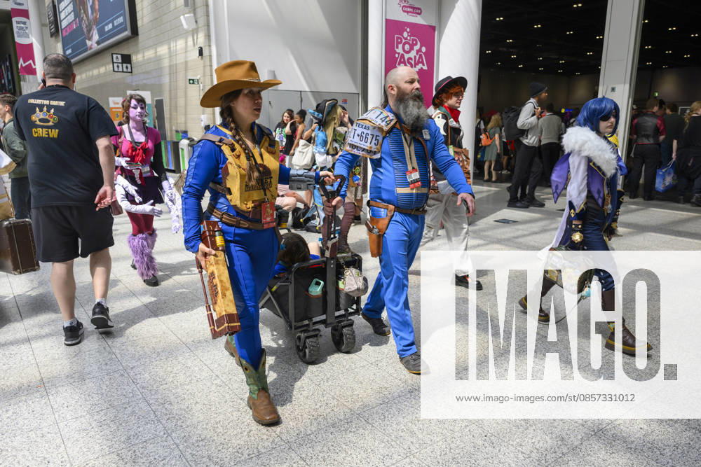 MCM Comic Con 2026 in London LONDON, UNITED KINGDOM - MAY 22: Cosplayers attend the MCM Comic Con event held at the Excel Centre in London, United Kingdom on May 22, 2026. Ray Tang Anadolu London United Kingdom. Editorial use only. Please get in touch for any other usage.
