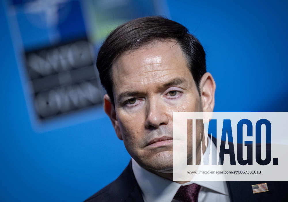 US Secretary of State Marco Rubio meets the press after the NATO Foreign Ministers meeting on Friday at Sea U in Helsingborg, Sweden on may 22, 2026 HELSINGBORG SWEDEN