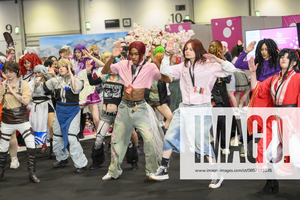 MCM Comic Con 2026 in London LONDON, UNITED KINGDOM - MAY 22: A group of dancer cosplayers attend the MCM Comic Con event held at the Excel Centre in London, United Kingdom on May 22, 2026. Ray Tang Anadolu London United Kingdom. Editorial use only. Please get in touch for any other usage.