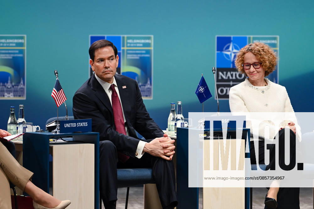 The Ministers of Foreign Affairs of the NATO member states gather in Helsingborg, Sweden to prepare the big NATO Summit in Ankara in six weeks. Helsingborg Sweden - ZUMAr234 20260522_zip_r234_018