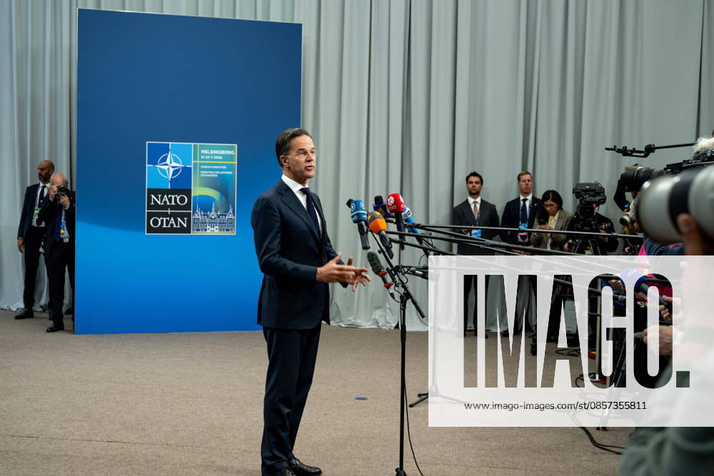 The Ministers of Foreign Affairs of the NATO member states gather in Helsingborg, Sweden to prepare the big NATO Summit in Ankara in six weeks. Helsingborg Sweden - ZUMAr234 20260522_zip_r234_002