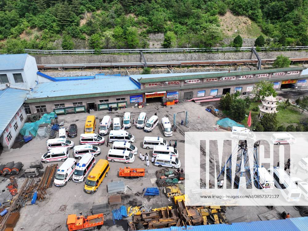 (260523) -- QINYUAN, May 23, 2026 -- An aerial drone photo taken on May 23, 2026 shows a scene at the rescue site of the Liushenyu coal mine in Qinyuan County, north China s Shanxi Province. The coal mine accident in north China s Shanxi Province has left 82 people dead, with nine others still unaccounted for, according to the county s emergency management bureau. The gas explosion occurred on Friday at the Liushenyu coal mine in Qinyuan County. The province has sent 755 people including rescuers and medical personnel to the site. Rescue efforts are ongoing. (Photo by Xinhua) (SpotNews) CHINA-SHANXI-COAL MINE-ACCIDENT (CN) BaixZhibin