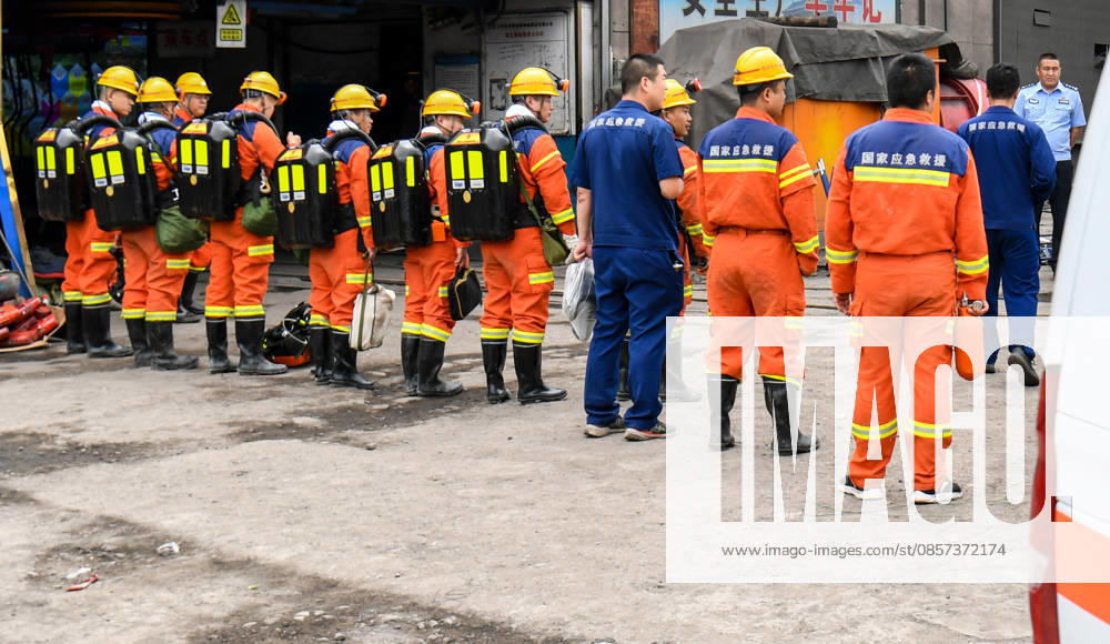 (260523) -- QINYUAN, May 23, 2026 -- This photo taken on May 23, 2026 shows a scene at the rescue site of the Liushenyu coal mine in Qinyuan County, north China s Shanxi Province. The coal mine accident in north China s Shanxi Province has left 82 people dead, with nine others still unaccounted for, according to the county s emergency management bureau. The gas explosion occurred on Friday at the Liushenyu coal mine in Qinyuan County. The province has sent 755 people including rescuers and medical personnel to the site. Rescue efforts are ongoing. A total of 123 people have been sent to hospitals for treatment, including two in critical condition and two in serious condition, while 33 others have returned home. ) (SpotNews) CHINA-SHA