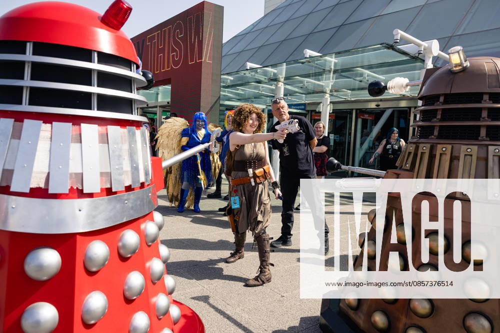 MCM Comic Con at ExCeL London, London, UK 23 May 2026 Attendees dressed in costume take part in MCM Comic Con at ExCeL London, London, UK, on 23 May 2026. The event brings together fans of comics, gaming, anime, film and television from across the UK and beyond., Credit:Pete Speller Avalon