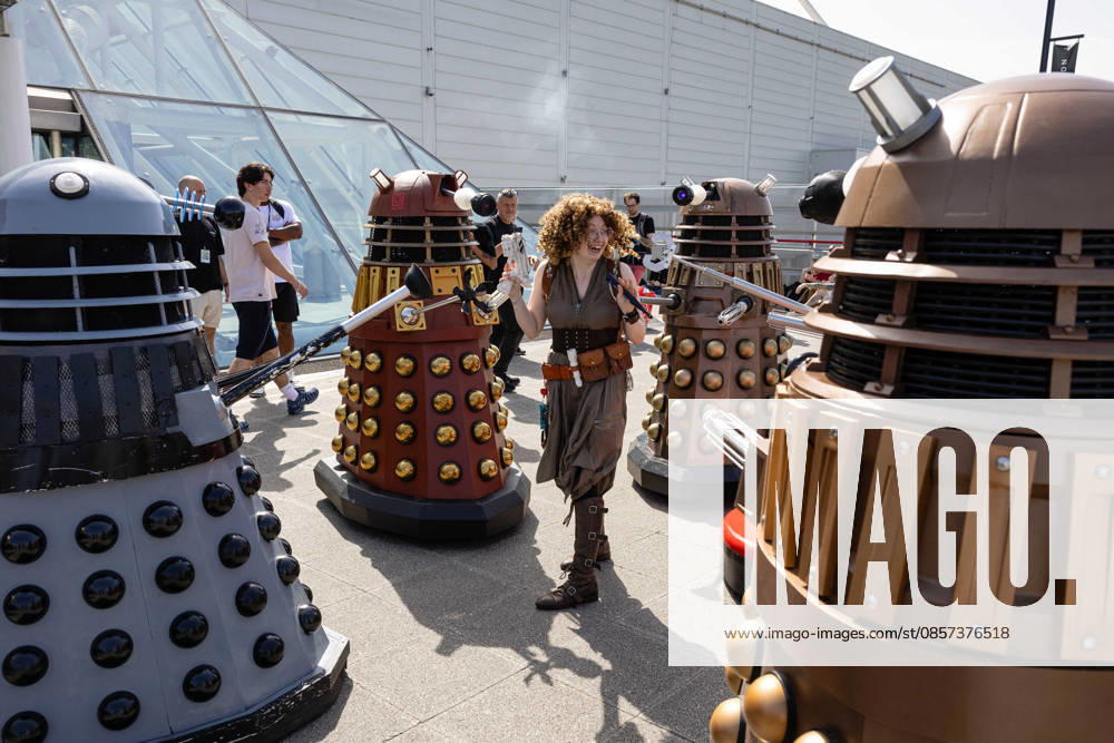 MCM Comic Con at ExCeL London, London, UK 23 May 2026 Attendees dressed in costume take part in MCM Comic Con at ExCeL London, London, UK, on 23 May 2026. The event brings together fans of comics, gaming, anime, film and television from across the UK and beyond., Credit:Pete Speller Avalon