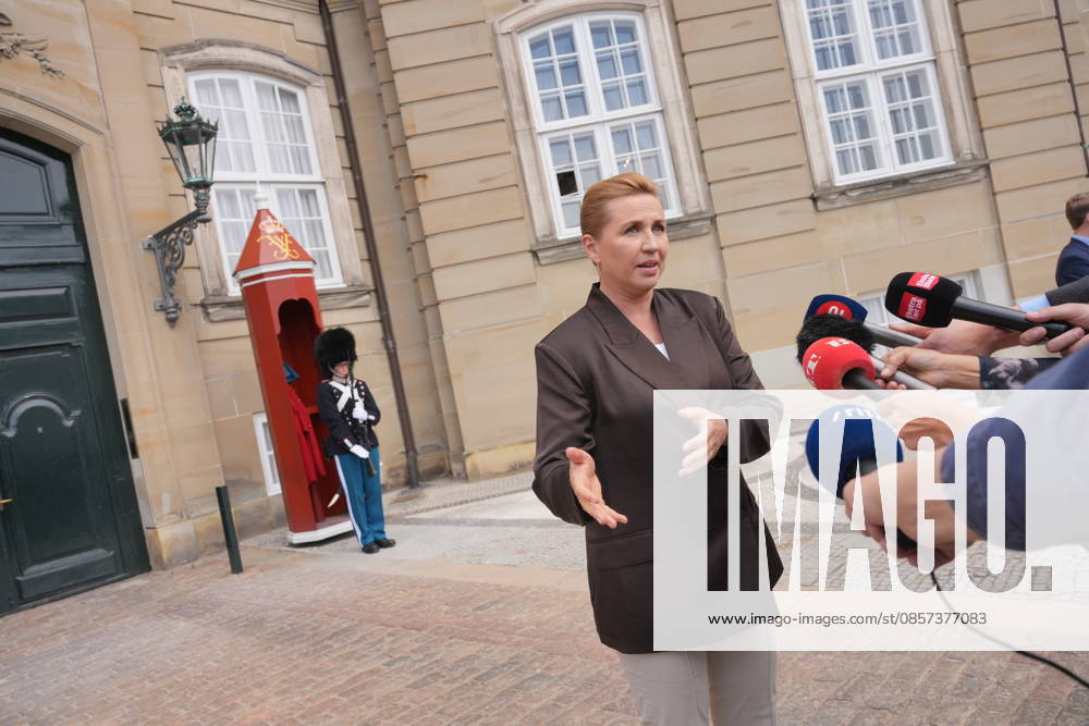 Denmark Politics Acting Prime Minister Mette Frederiksen after her visit to the King at Amalienborg Palace in Copenhagen, Denmark, Saturday, May 23, 2026 After Saturday s royal round, it is clear that acting Prime Minister Mette Frederiksen S is once again the royal investigator pointed to form a new Danish government , Copenhagen Denmark