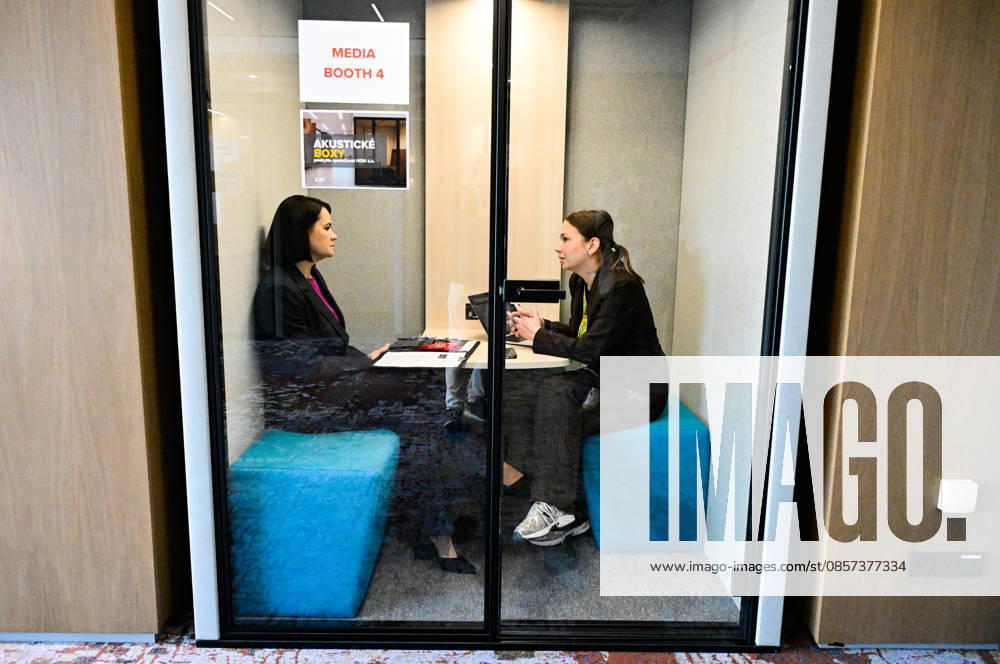 Sviatlana Tsikhanouskaya, a representative of Belarusian democratic forces, gives an interview to the Czech News Agency (CTK),Prague,Mayx23,x2026.xAxdeeperxmilitaryxintegrationxbetweenxRussiaxandxBelarusxposesxaxsecurityxthreatxtoxallxofxEurope,justxtoxthexcountriesxonxthexeasternxflankxofxNATO,saidxinxanxinterview.xAccordingxtoxher,regimexofxBelarusianxauthoritarianxleaderxAlexanderxLukashenkoxservesxasxaxtoolxforxMoscowxtoxintimidatexandxpressurexEuropeanxstates.x(CTKxPhoto RomanxVondrous) CTKPhotoP2026052204536 CTKPhotoP2026052204536
