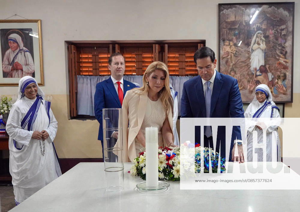US Secretary of State Marco Rubio and his wife Jeanette D. Rubio visit Missionaries of Charity and pay homage to Mother Teresa Kolkata, May 23 (ANI): US Secretary of State Marco Rubio and his wife Jeanette D. Rubio visit Missionaries of Charity and pay homage to Mother Teresa, in Kolkata on Saturday. US Ambassador to India Sergio Gor also present. (@SecRubio X ANI Photo) Kolkata West Bengal India